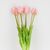 Букет латексных тюльпанов, 7 бутонов, нежно-розовый, 48 см, изображение 2 ᐒ купить на  ❤ Like7km.com.ua