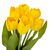 Букет тюльпанов "Красочность", желтый, 40 см, изображение 2 ᐒ купить на  ❤ Like7km.com.ua