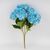 Букет гортензий, 5 бутонов, голубой, 48 см, изображение 3 ᐒ купить на  ❤ Like7km.com.ua