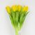 Букет латексных тюльпанов, 7 бутонов, желто-зеленый, 31 см, изображение 2 ᐒ купить на  ❤ Like7km.com.ua