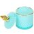 Емкость для хранения "Фарида", бирюзовая, 14 см, изображение 2 ᐒ купить на  ❤ Like7km.com.ua
