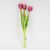 Букет латексных тюльпанов, 5 бутонов, розовый, 45 см, изображение 4 ᐒ купить на  ❤ Like7km.com.ua