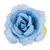 Головка розы, голубая, 5 см, изображение 3 ᐒ купить на  ❤ Like7km.com.ua