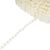 Гирлянда из бусин, кремовая, 15 м, изображение 5 ᐒ купить на  ❤ Like7km.com.ua
