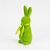 Фигурка флоковая "Пасхальный зайчик", зеленая, 23 см, изображение 2 ᐒ купить на  ❤ Like7km.com.ua