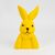 Фигурка флоковая "Пасхальный зайчик", желтая, 25 см, изображение 3 ᐒ купить на  ❤ Like7km.com.ua