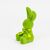 Фигурка флоковая "Пасхальный зайчик", зеленая, 15 см, изображение 2 ᐒ купить на  ❤ Like7km.com.ua
