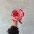 Головка пионообразной розы, розовая, 9 см, изображение 5 ᐒ купить на  ❤ Like7km.com.ua
