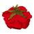 Головка розы красная 10 см, изображение 4 ᐒ купить на  ❤ Like7km.com.ua