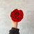 Головка розы красная 10 см, изображение 5 ᐒ купить на  ❤ Like7km.com.ua