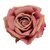 Головка розы, сиренево-коричневая, 10 см, изображение 3 ᐒ купить на  ❤ Like7km.com.ua