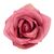 Головка розы, темно-розовая, 8 см, изображение 3 ᐒ купить на  ❤ Like7km.com.ua