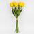 Букет тюльпанов с эффектом живого прикосновения, 9 бутонов, желтый, 45 см, изображение 4 ᐒ купить на  ❤ Like7km.com.ua