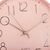 Часы "Модерн", розовый, 30 см, изображение 2 ᐒ купить на  ❤ Like7km.com.ua