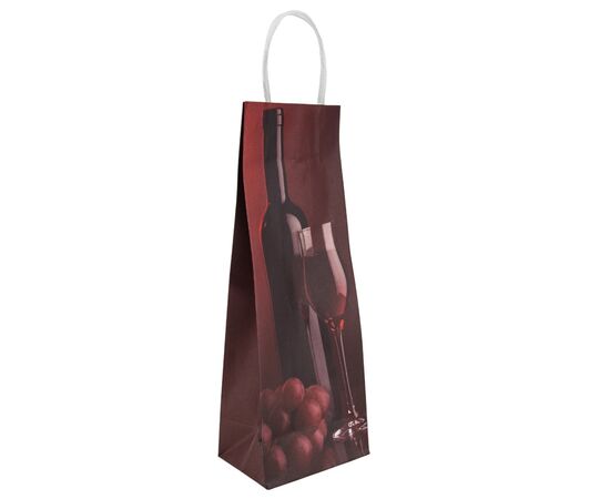 Подарочный пакет "Благородный вкус", 12,5*35 см * Рандомный выбор дизайна, изображение 4 ᐒ купить на  ❤ Like7km.com.ua
