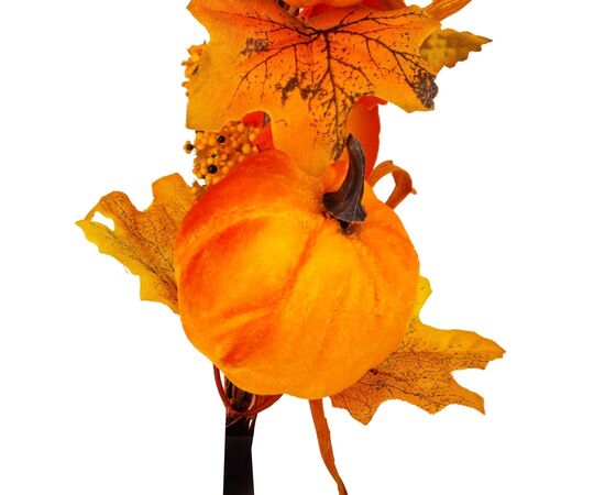 Искусственная ветвь "Золотые тыквы", 77 см, изображение 2 ᐒ купить на  ❤ Like7km.com.ua