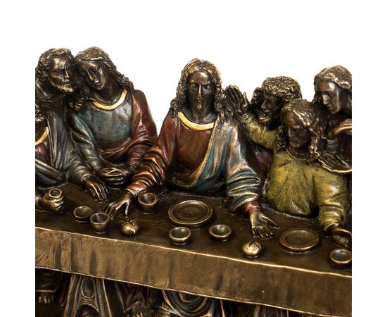 Статуэтка "Тайная Вечеря" (36 * 15 см) VERONESE, изображение 2 ᐒ купить на  ❤ Like7km.com.ua