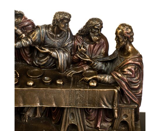 Статуэтка "Тайная Вечеря" (36 * 15 см) VERONESE, изображение 4 ᐒ купить на  ❤ Like7km.com.ua