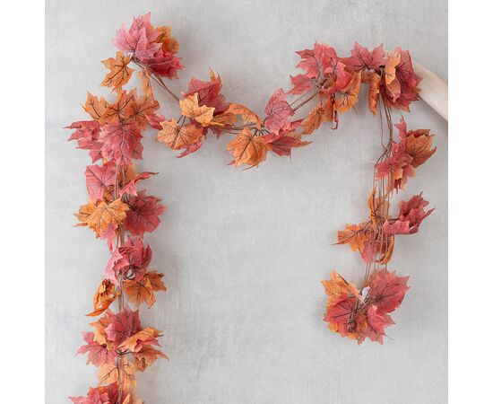 Гирлянда "Кленовые листья", 240 см, изображение 3 ᐒ купить на  ❤ Like7km.com.ua
