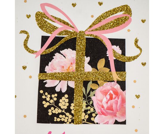 Серия открыток "Flowers" белые с золотым, изображение 4 ᐒ купить на  ❤ Like7km.com.ua