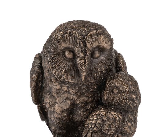 Статуэтка "Сова с совенком" (14 см) VERONESE, изображение 4 ᐒ купить на  ❤ Like7km.com.ua