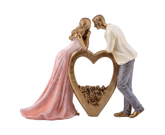 Статуэтка "Сердце для двоих", 22 см, изображение 3 ᐒ купить на  ❤ Like7km.com.ua