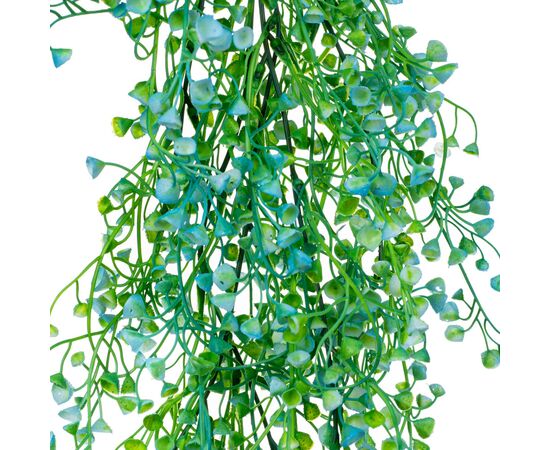 Искусственная ампельная ветвь, голубовато-зеленая, 85 см, изображение 2 ᐒ купить на  ❤ Like7km.com.ua