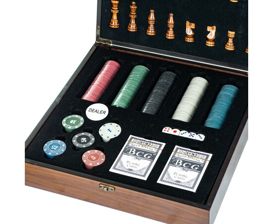 Ігровий набір 2 в 1 (шахи, покер), изображение 3 ᐒ купить на  ❤ Like7km.com.ua