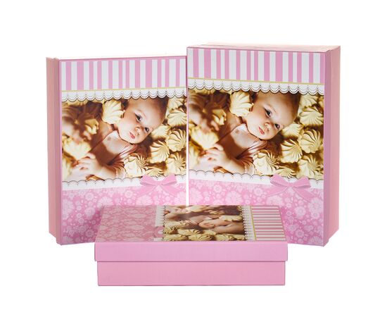 Набор из 3-х коробок "Зефирчик" ᐒ купить на  ❤ Like7km.com.ua