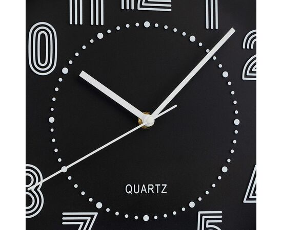 Часы "Луноход", черные, 30 см, изображение 2 ᐒ купить на  ❤ Like7km.com.ua