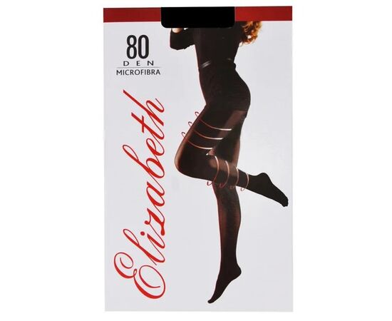 Колготки Elizabeth 70 den microfibre Nero р.5 (00123) | 5 шт. ᐒ купить на  ❤ Like7km.com.ua