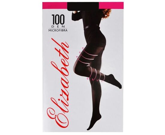 Колготки Elizabeth 100 den microfibre Visone р.2 (00124) | 5 шт. ᐒ купить на  ❤ Like7km.com.ua