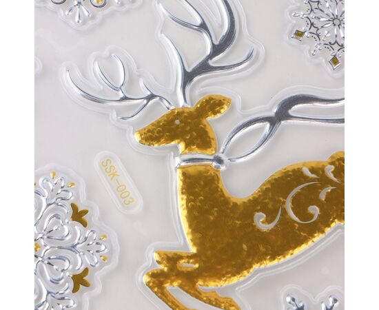 Наклейки "Олененок Рудольф", изображение 2 ᐒ купить на  ❤ Like7km.com.ua