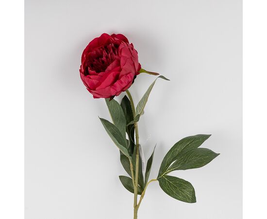 Искусственные пионы, красные, 80 см, изображение 2 ᐒ купить на  ❤ Like7km.com.ua