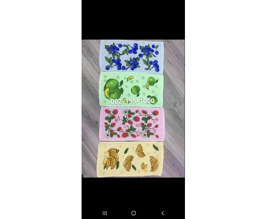 Полотенце кухонное махра в ассортименте, изображение 2 ᐒ купить на  ❤ Like7km.com.ua