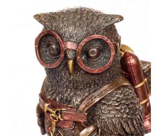 Статуэтка "Сова Стимпанк" (76763A4), изображение 4 ᐒ купить на  ❤ Like7km.com.ua