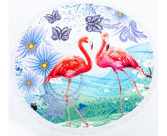 Пляжные круглое полотенца в ассортименте. Размер: 150*150, изображение 2 ᐒ купить на  ❤ Like7km.com.ua