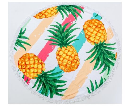 Пляжные круглое полотенца в ассортименте. Размер: 150*150, изображение 2 ᐒ купить на  ❤ Like7km.com.ua