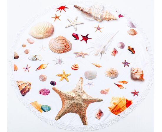 Пляжные круглое полотенца в ассортименте. Размер: 150*150, изображение 5 ᐒ купить на  ❤ Like7km.com.ua