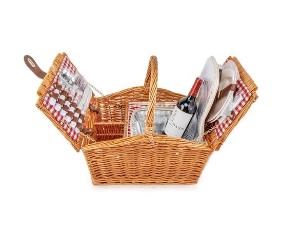 Корзина для пикника на 2 персоны (0503-028), изображение 4 ᐒ купить на  ❤ Like7km.com.ua