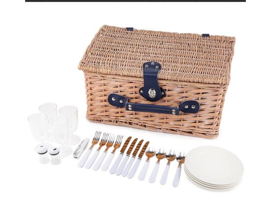 Корзина для пикника на 4 персоны (0503-026), изображение 2 ᐒ купить на  ❤ Like7km.com.ua