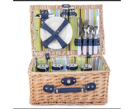 Корзина для пикника на 4 персоны (0503-026), изображение 5 ᐒ купить на  ❤ Like7km.com.ua