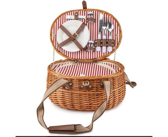 Корзина для пикника на 2 персоны (0503-018), изображение 4 ᐒ купить на  ❤ Like7km.com.ua