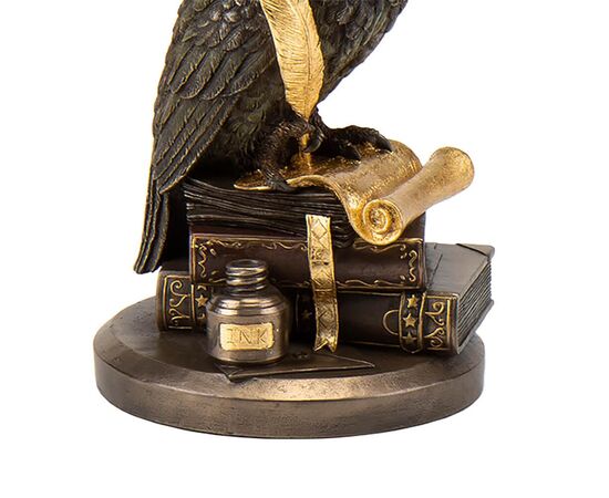 Статуэтка "Мудрая сова",  22 см VERONESE, изображение 2 ᐒ купить на  ❤ Like7km.com.ua