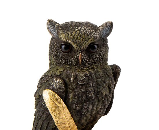 Статуэтка "Мудрая сова",  22 см VERONESE, изображение 3 ᐒ купить на  ❤ Like7km.com.ua