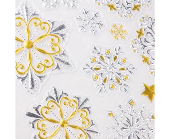 Наклейки "Волшебство снежинок", изображение 2 ᐒ купить на  ❤ Like7km.com.ua