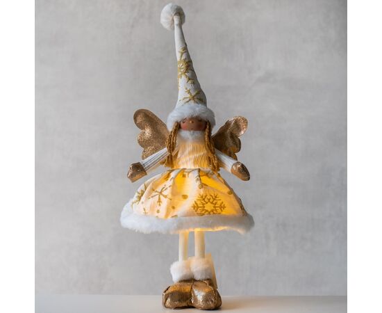 Фигурка с подсветкой "Новогодняя фея", 50 см, изображение 3 ᐒ купить на  ❤ Like7km.com.ua