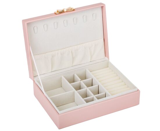 Шкатулка для украшений "Золотой бантик", розовая, 24 см, изображение 3 ᐒ купить на  ❤ Like7km.com.ua