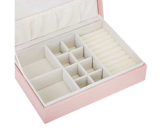 Шкатулка для украшений "Золотой бантик", розовая, 24 см, изображение 4 ᐒ купить на  ❤ Like7km.com.ua