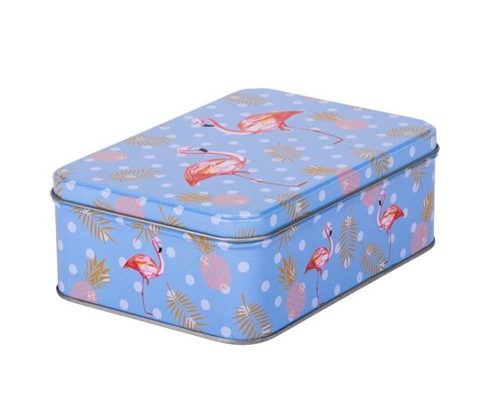 Набор из 3 металлических коробок "Фламинго", изображение 2 ᐒ купить на  ❤ Like7km.com.ua